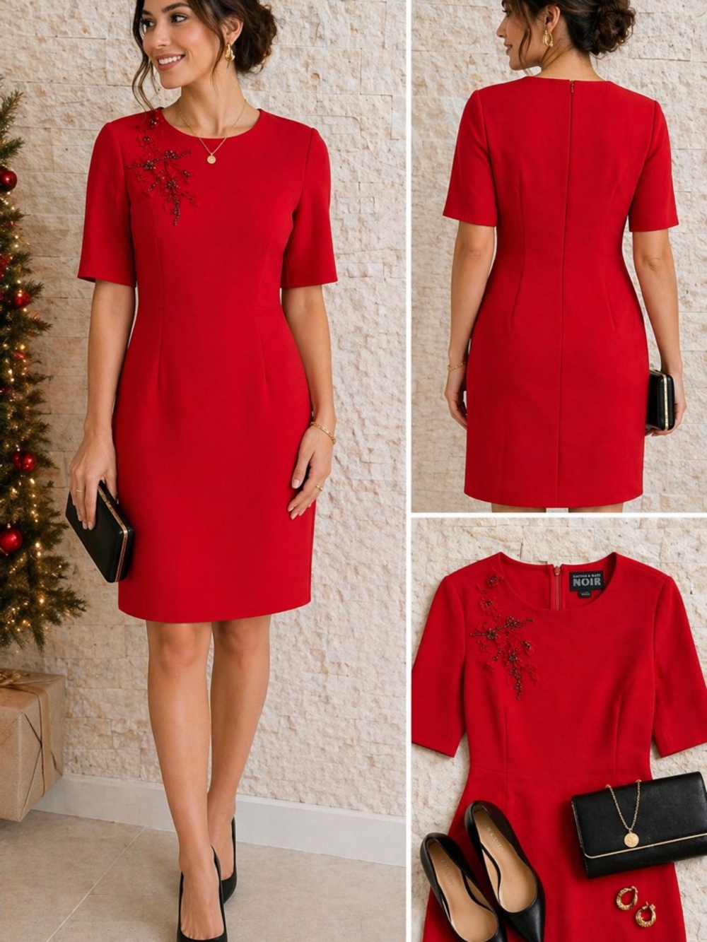 Sachin + Babi Vibrant Red Women's Dress size 10